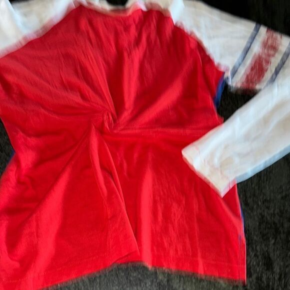 Royal Blue NY  GIANTS Logo Raglan Sleeve Jersey XXL - Picture 6 of 7